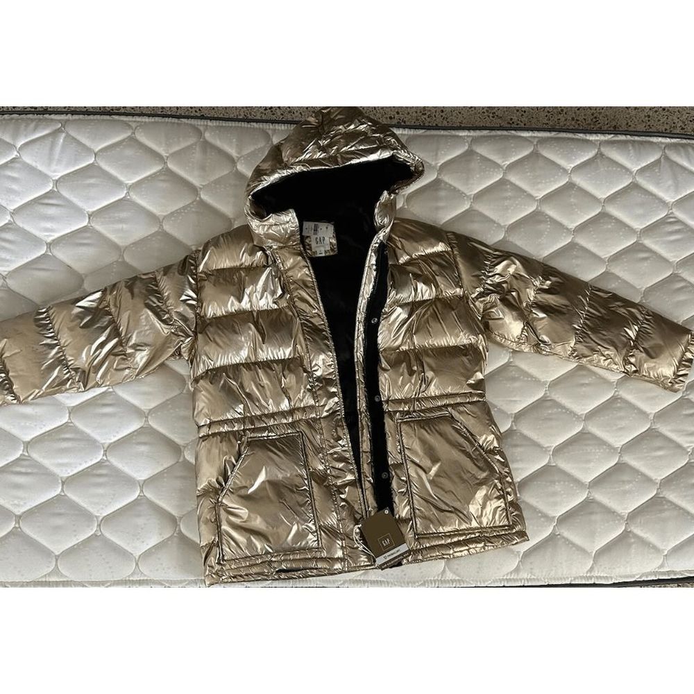 NEW Women's Large GAP Acrylic Blend Jacket / Coat Gold 191763-00-1